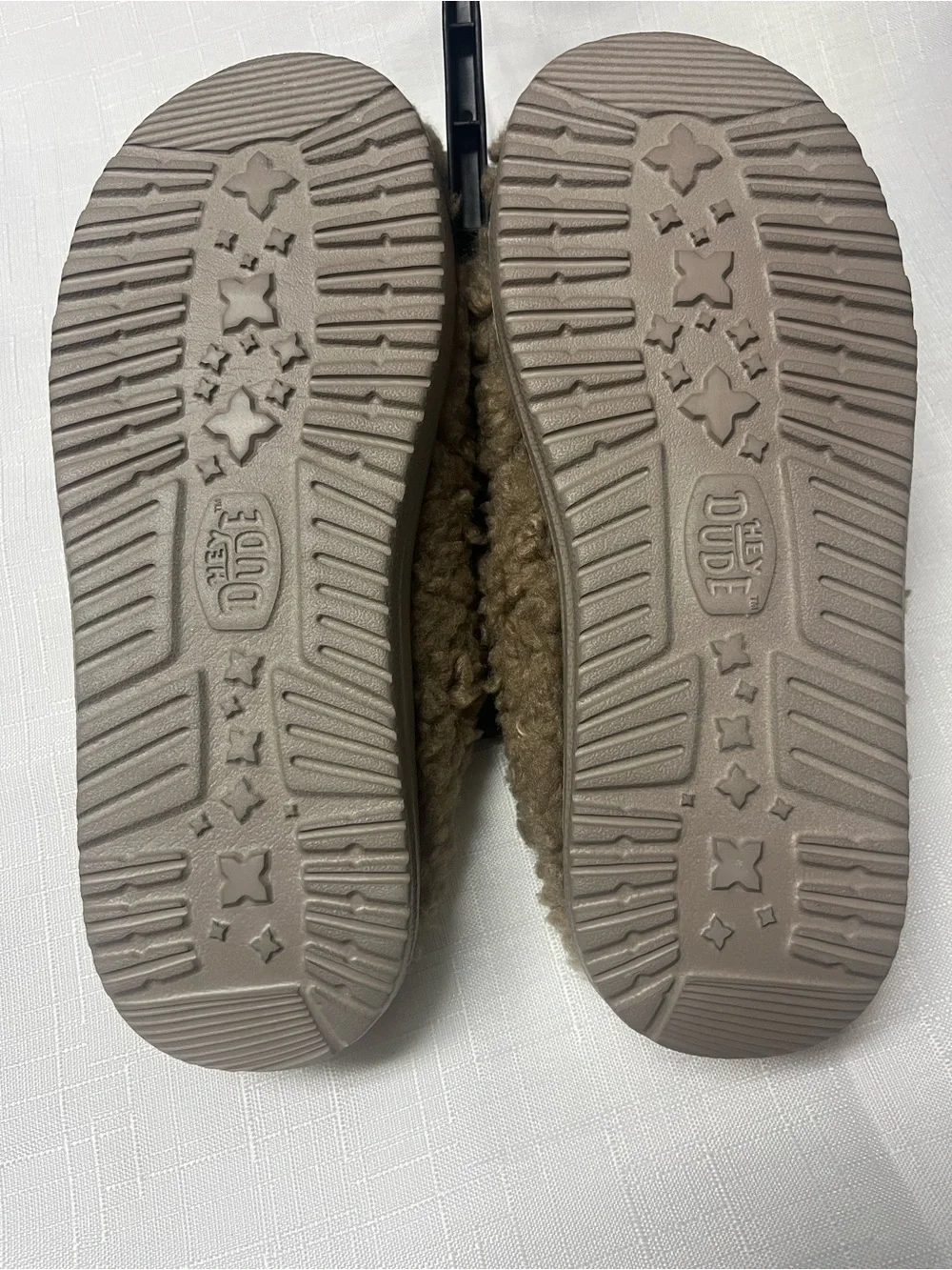 Hey Dude Wendy Fleece-Lined Slippers - Tan